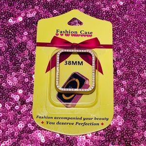 Gold diamond metal bumper/cover for Apple Watch